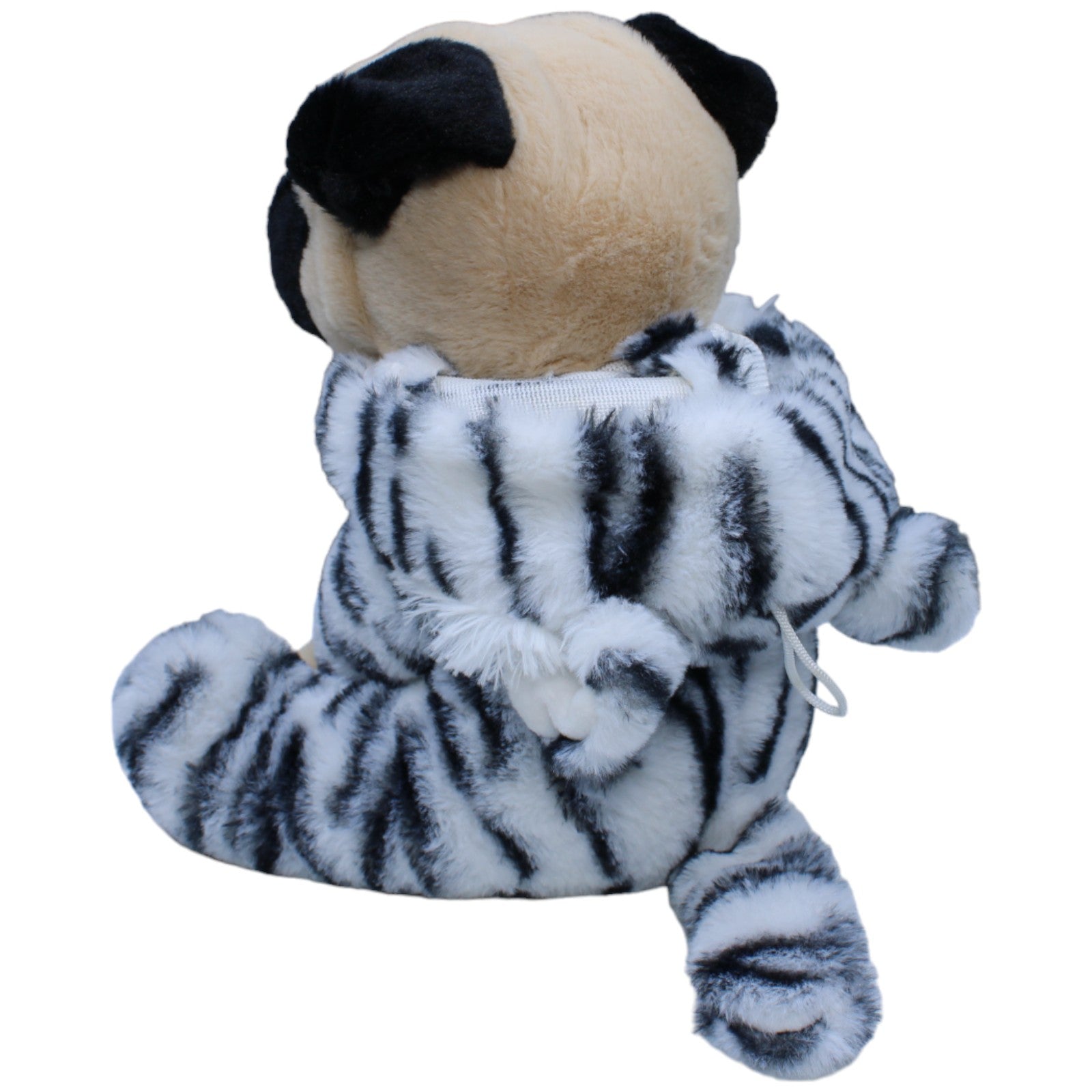 1235293 Flo's Toys Mops in Zebra - Kostüm Kuscheltier Kumpel Leo Gebraucht Hund