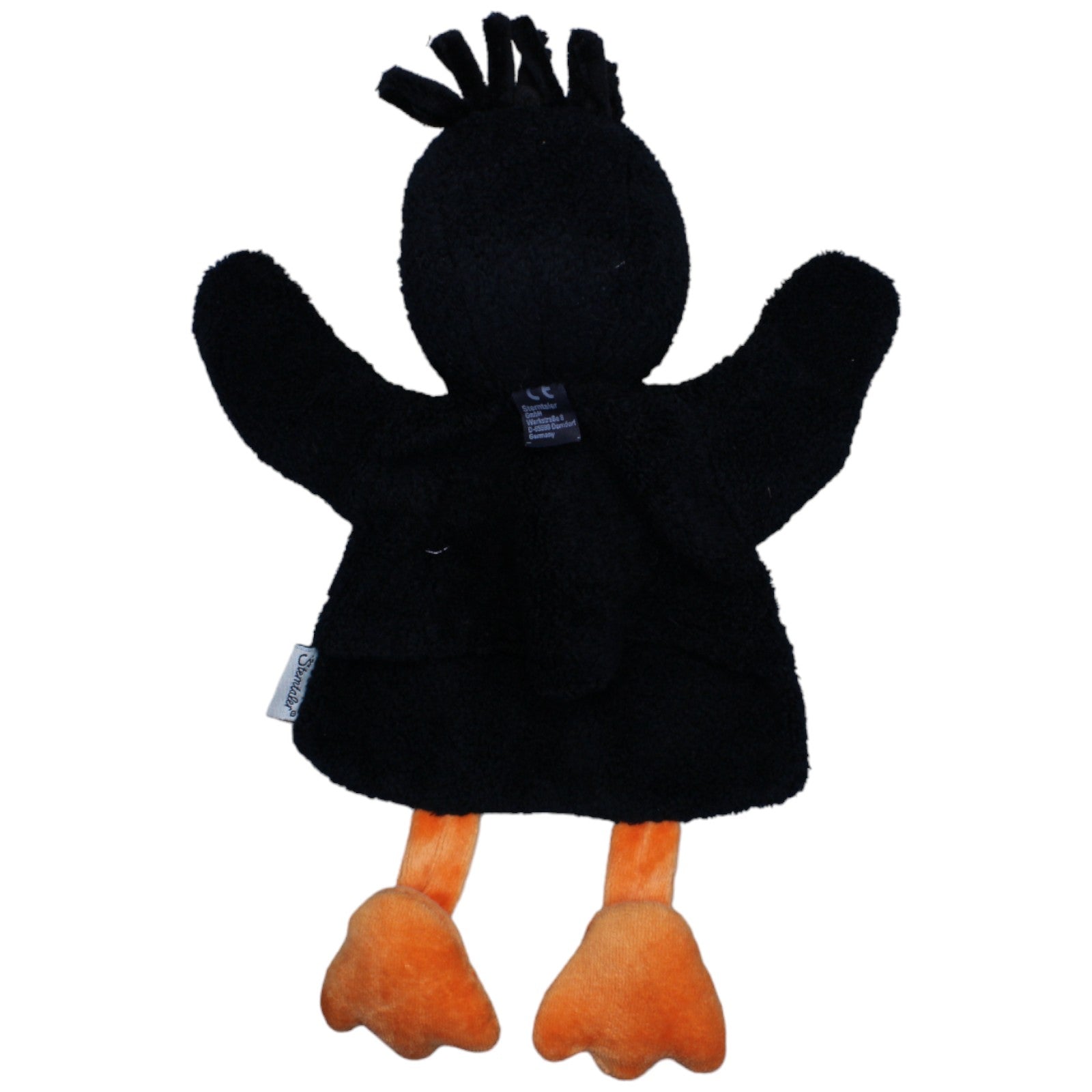 1235317 Sterntaler Handpuppe, Rabe Handpuppe Kumpel Leo Gebraucht