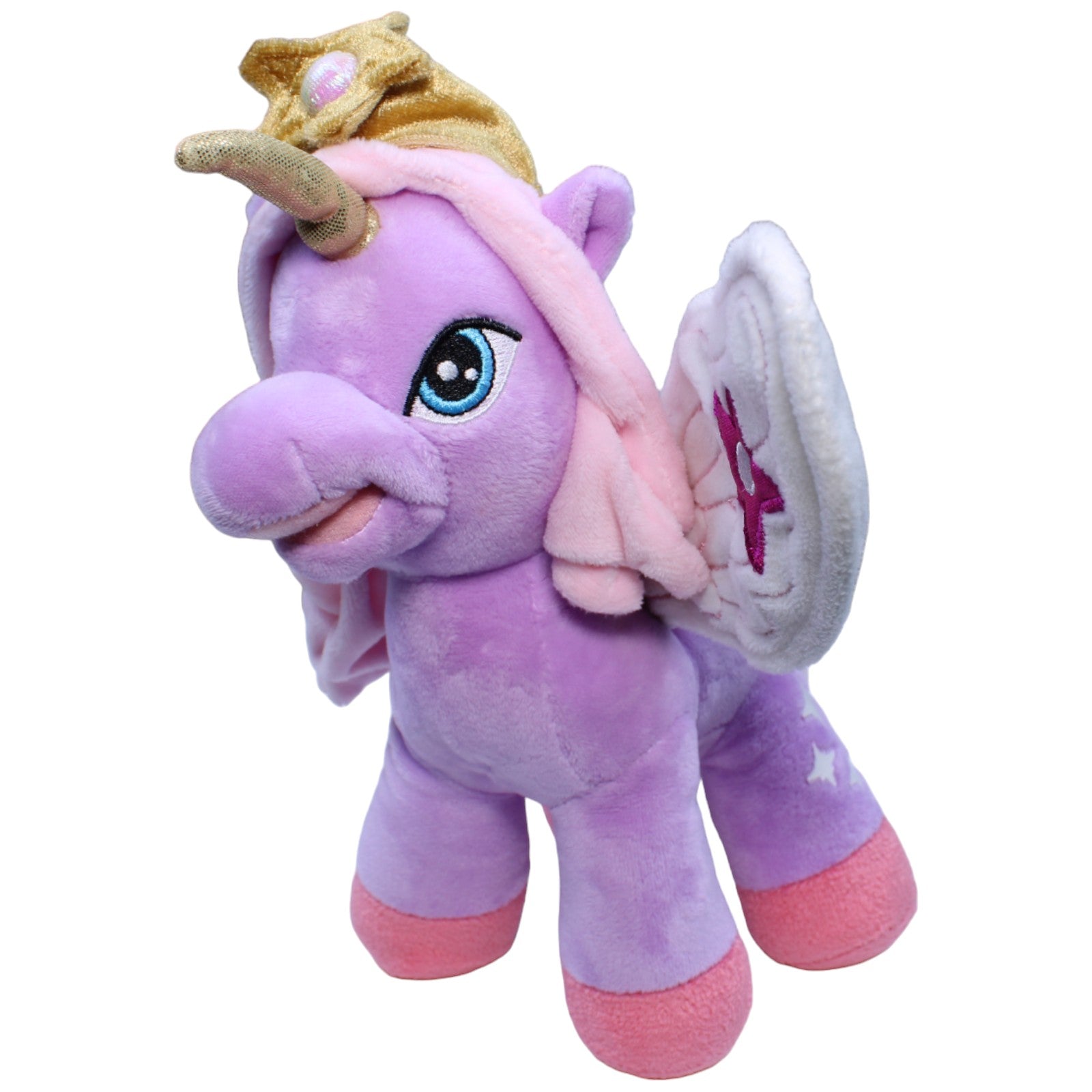 1235340 Simba Filly lila Einhorn mit Flügeln, Phoenix Kuscheltier Kumpel Leo Fantasy Gebraucht