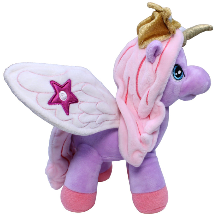 1235340 Simba Filly lila Einhorn mit Flügeln, Phoenix Kuscheltier Kumpel Leo Fantasy Gebraucht