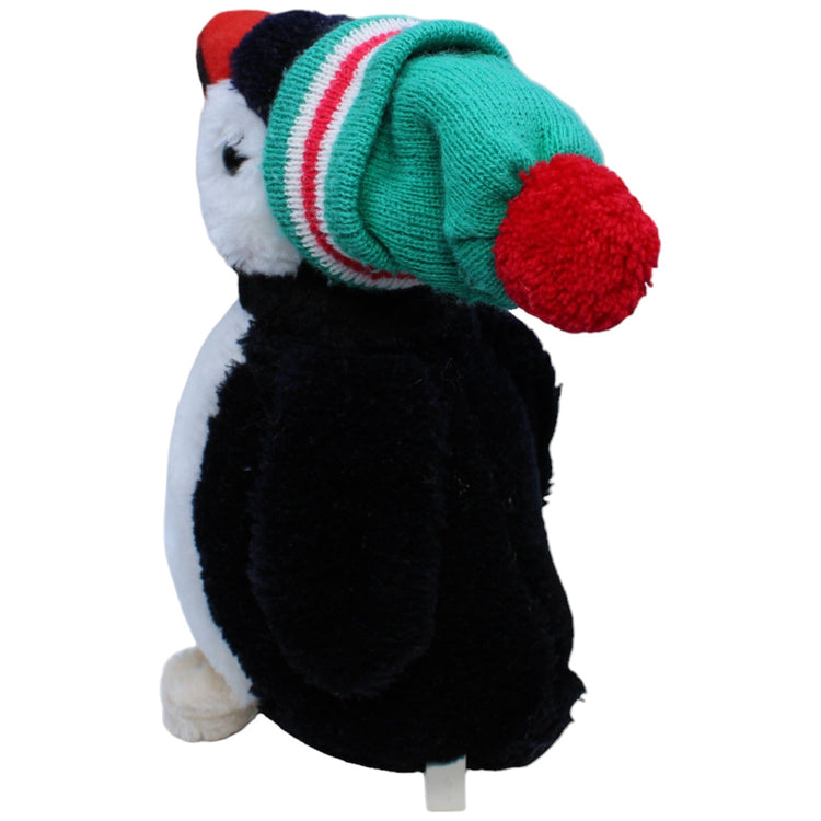 1235345 K + S Hamburg Pinguin mit Strick - Mütze Kuscheltier Kumpel Leo Gebraucht