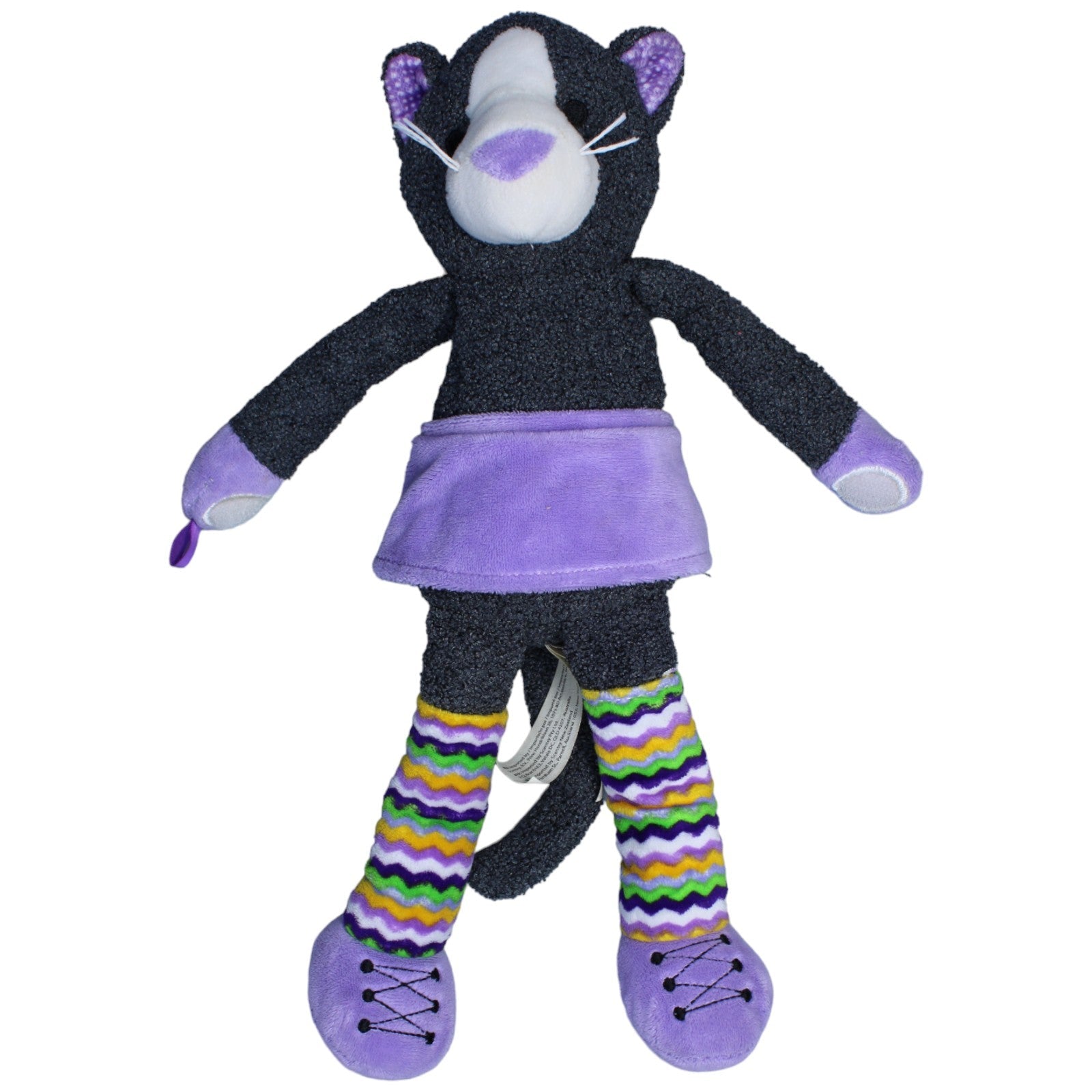 1235394 Scentsy Buddy, Katze mit lila Kleid Kuscheltier Kumpel Leo Gebraucht