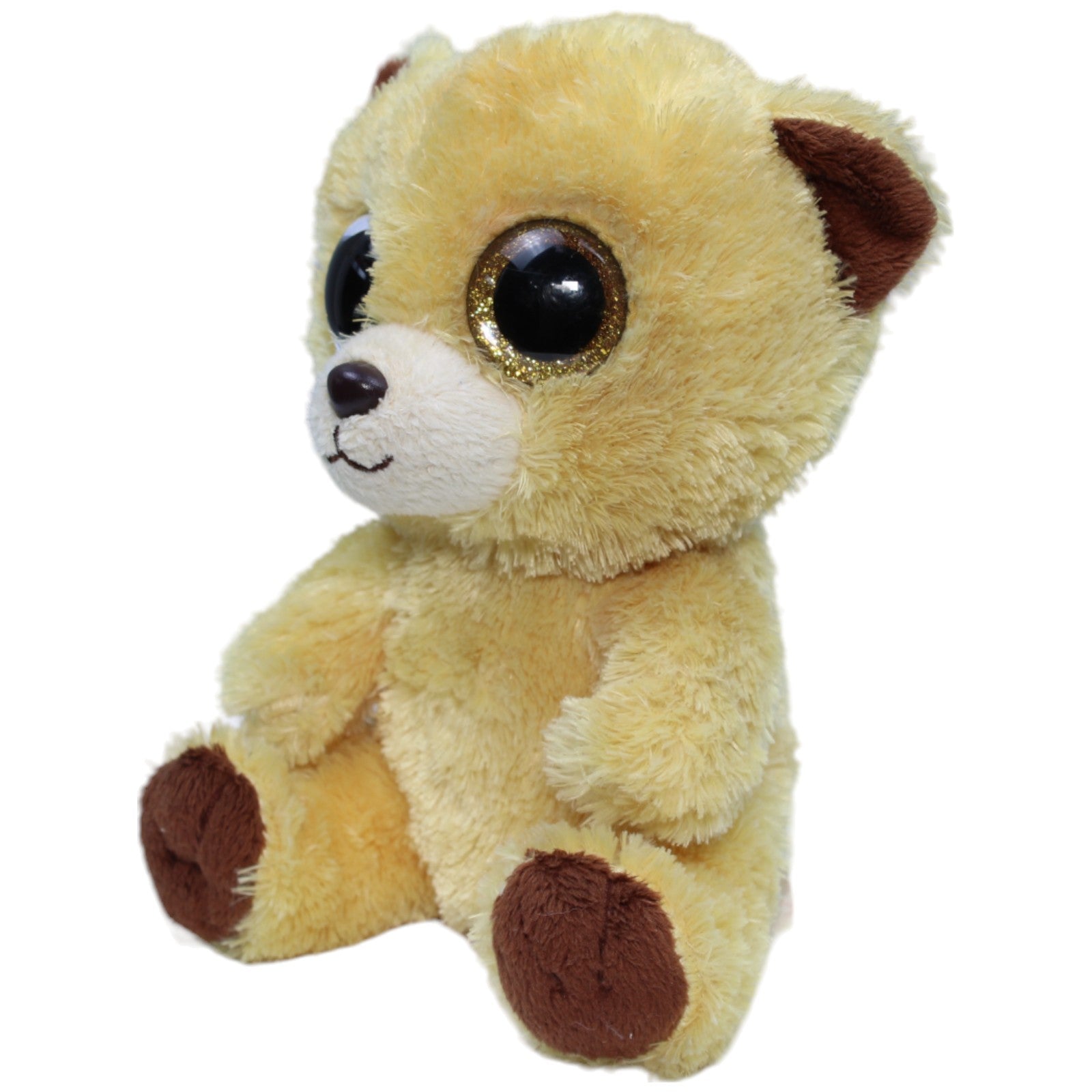 1235408 TY Bär, sitzend Kuscheltier Kumpel Leo Gebraucht Glubschi Teddy