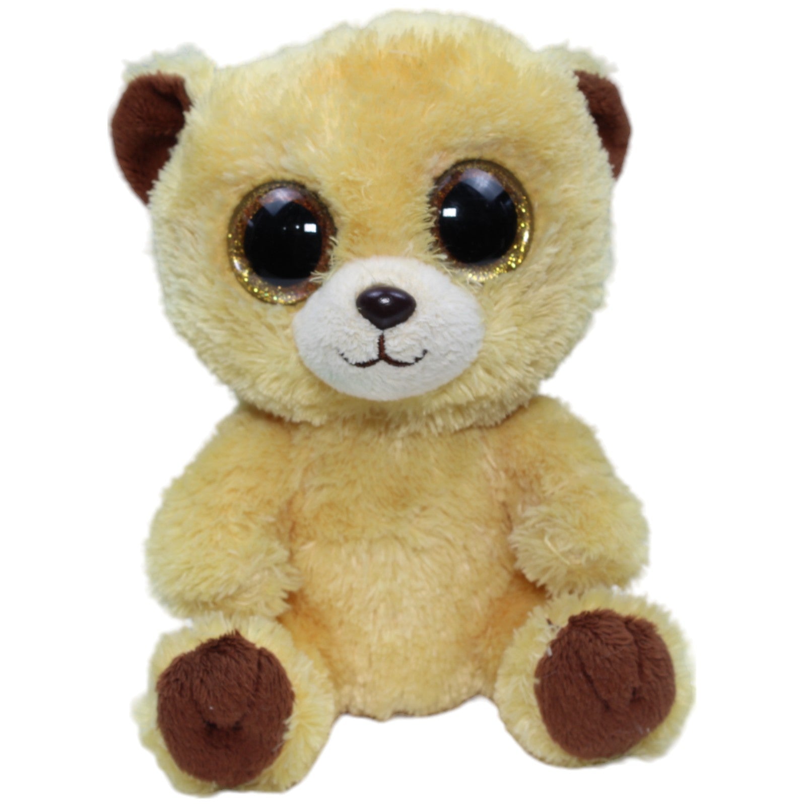 1235408 TY Bär, sitzend Kuscheltier Kumpel Leo Gebraucht Glubschi Teddy