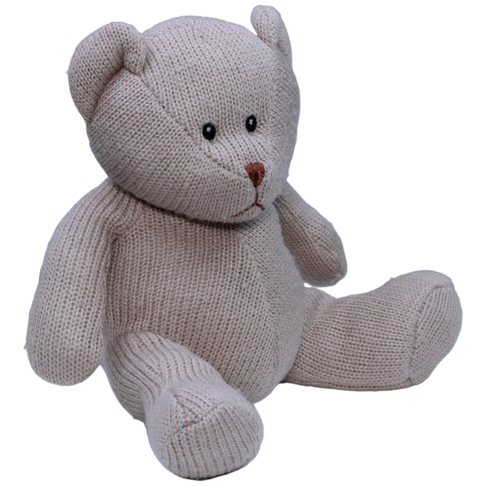 1235410 Tower Toys Teddybär in Strick - Optik Kuscheltier Kumpel Leo Gebraucht