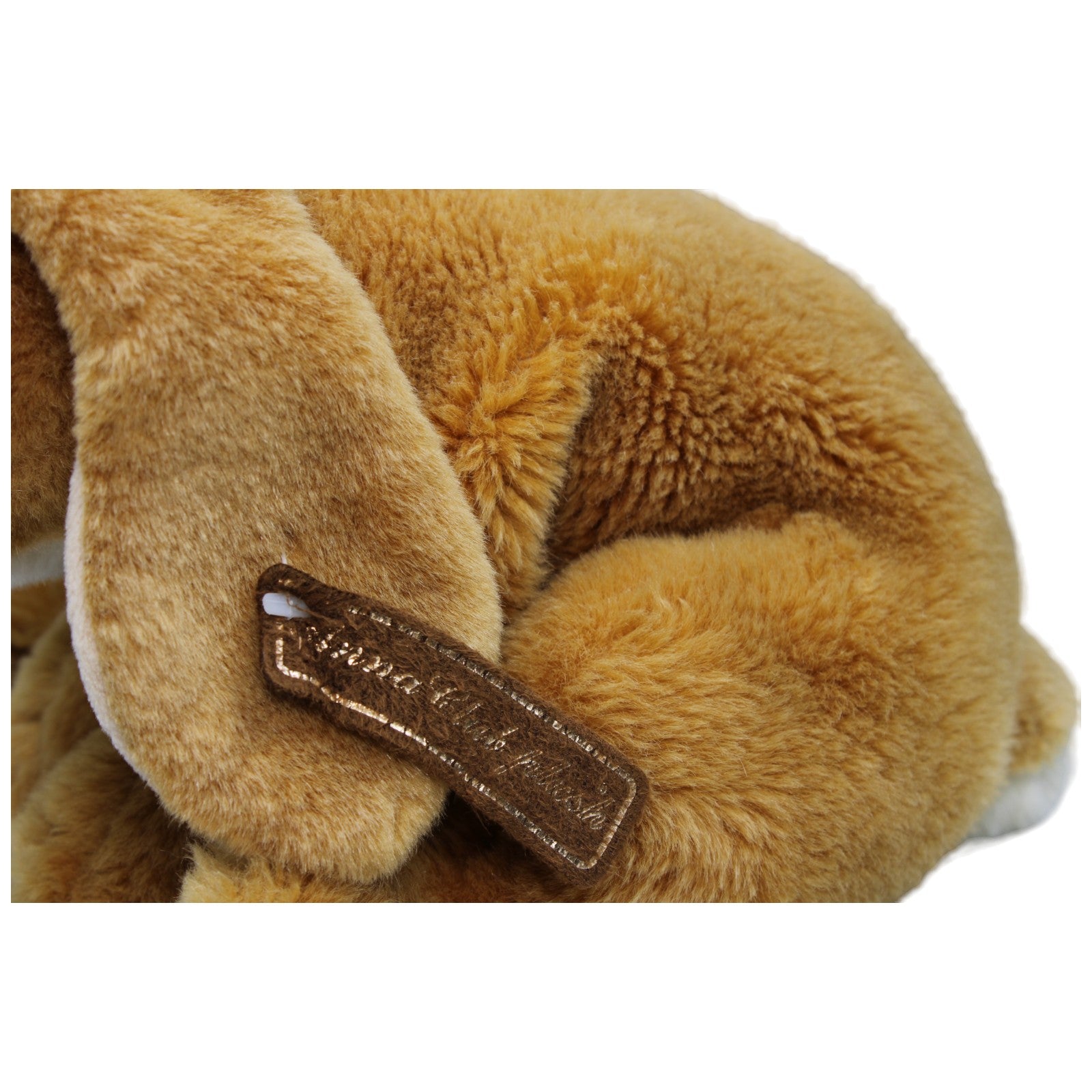 1235427 Anna Club Plush Leather - Tagline, Hase mit lagen Ohren Kuscheltier Kumpel Leo Gebraucht Kaninchen