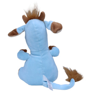 1235439 Sunkid Sparkasse, Crazy Animals Kuh blau Kuscheltier Kumpel Leo Gebraucht