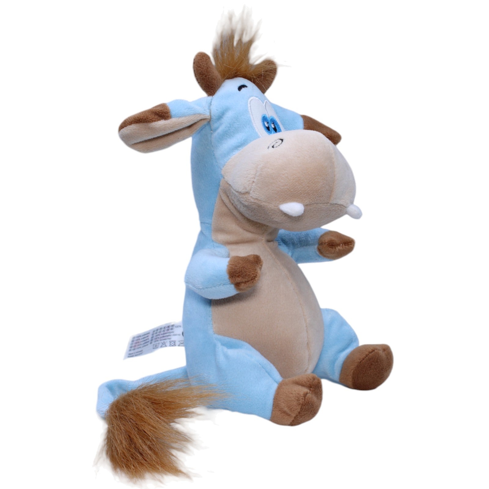 1235439 Sunkid Sparkasse, Crazy Animals Kuh blau Kuscheltier Kumpel Leo Gebraucht