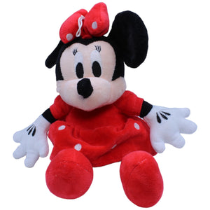 1235444 Unbekannt Disney Minnie Maus in rot - gepunkteten Kleid Kuscheltier Kumpel Leo Gebraucht