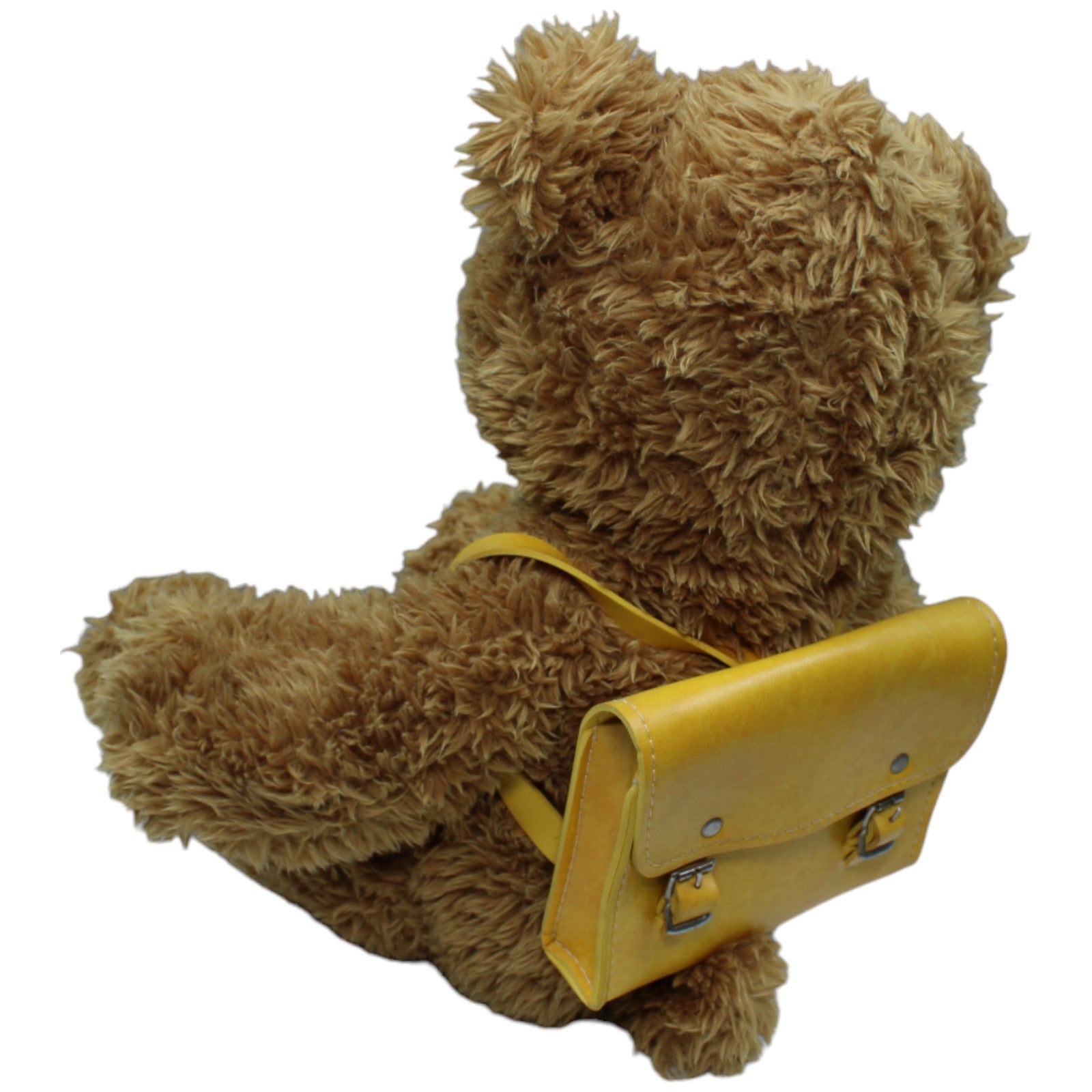 1235445 Teddy - Hermann GmbH XL Teddybär mit gelber Schultasche Kuscheltier Kumpel Leo Gebraucht Hund