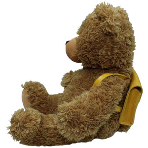 1235445 Teddy - Hermann GmbH XL Teddybär mit gelber Schultasche Kuscheltier Kumpel Leo Gebraucht Hund