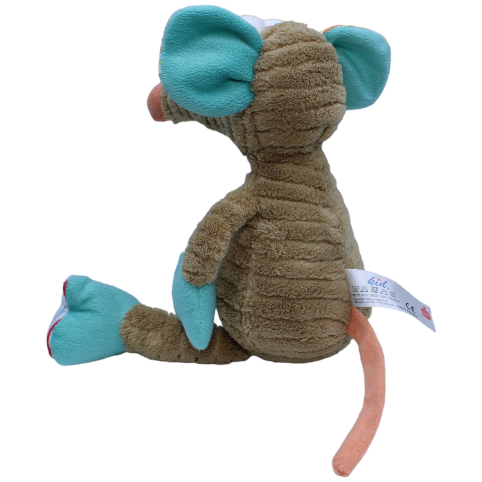 1235446 Sunkid Sparkasse, Ratte blau Kuscheltier Kumpel Leo Gebraucht