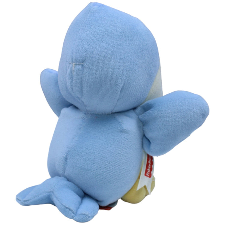 1235449 Fisher - Price Vintage Zwitscher - Vogel, blau Kuscheltier Kumpel Leo Gebraucht Vintage