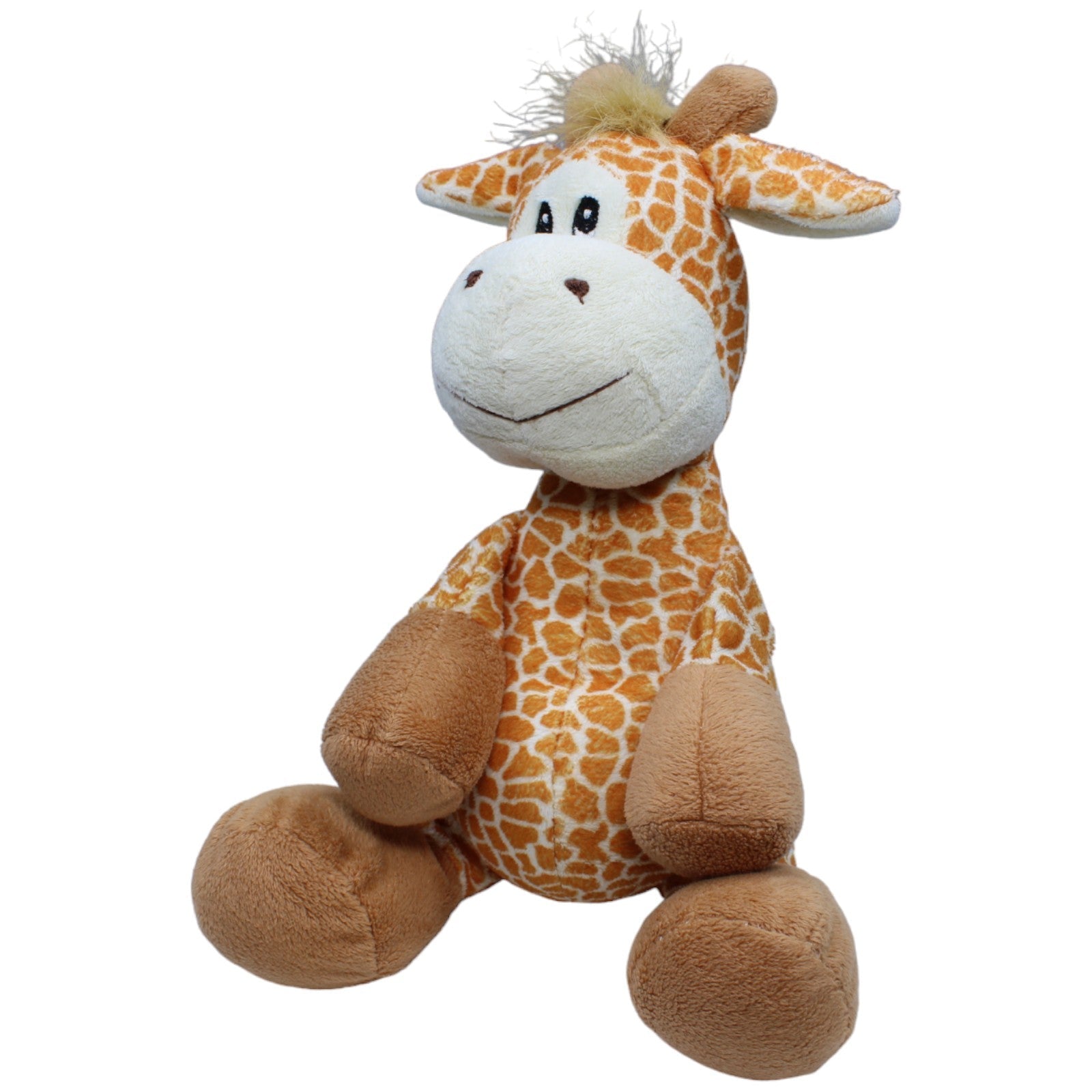 1235493 Unbekannt Giraffe, sitzend Kuscheltier Kumpel Leo Gebraucht