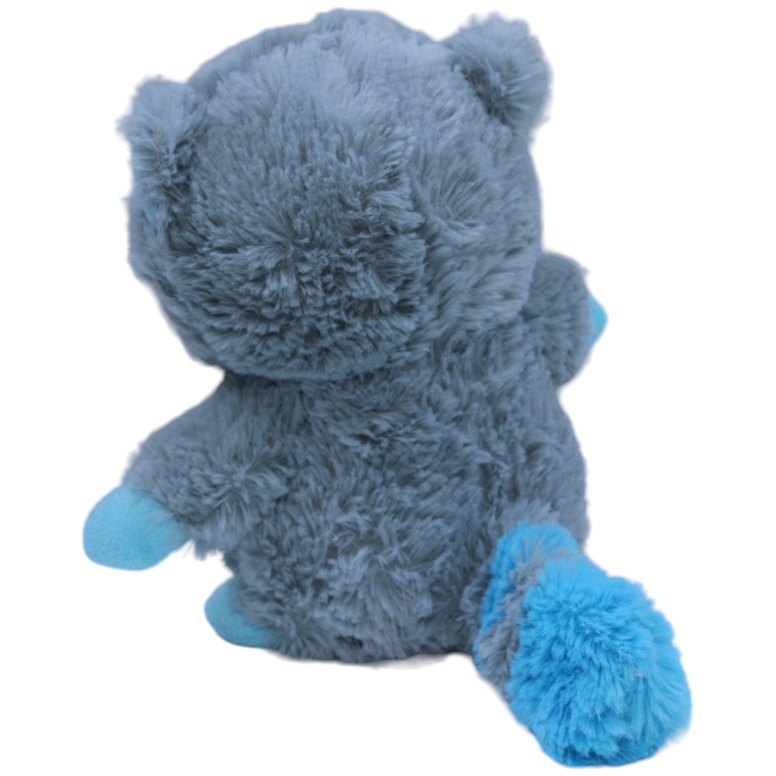 1235499 Sunkid Sparkasse, Glubschi Waschbär blau Kuscheltier Kumpel Leo Gebraucht