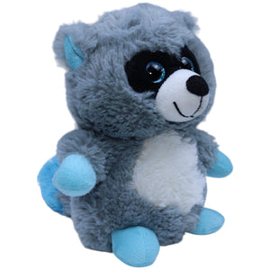 1235499 Sunkid Sparkasse, Glubschi Waschbär blau Kuscheltier Kumpel Leo Gebraucht