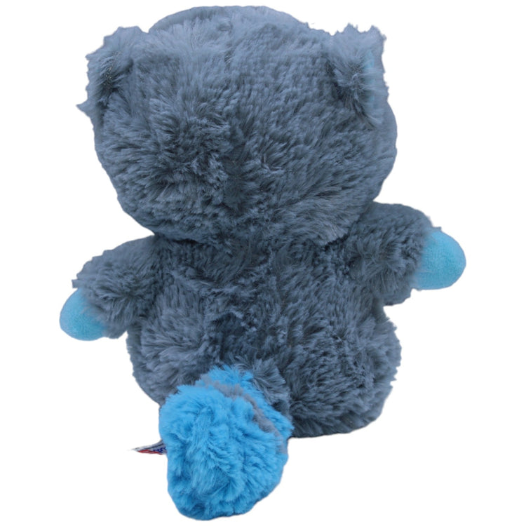 1235499 Sunkid Sparkasse, Glubschi Waschbär blau Kuscheltier Kumpel Leo Gebraucht