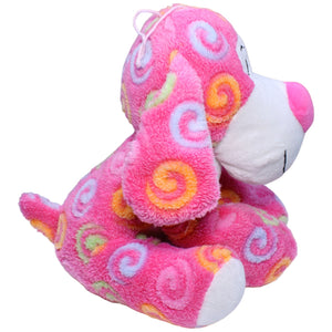 1235514 Morgenroth Rosa Hund, sitzend Kuscheltier Kumpel Leo Gebraucht Hund