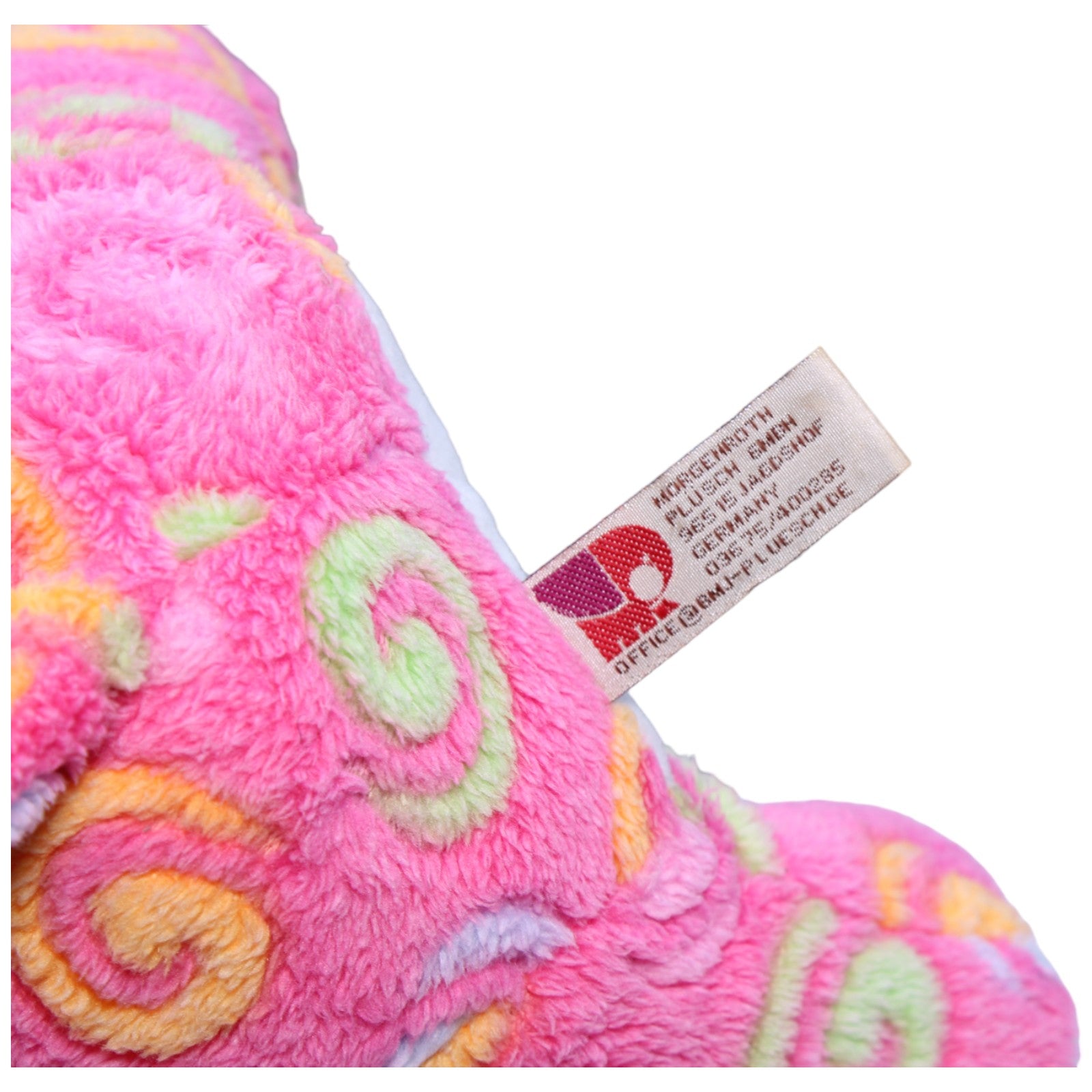 1235514 Morgenroth Rosa Hund, sitzend Kuscheltier Kumpel Leo Gebraucht Hund