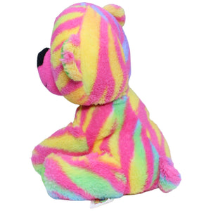 1235518 Jafri Toys Teddybär bunt, sitzend Kuscheltier Kumpel Leo Bär Gebraucht Teddy