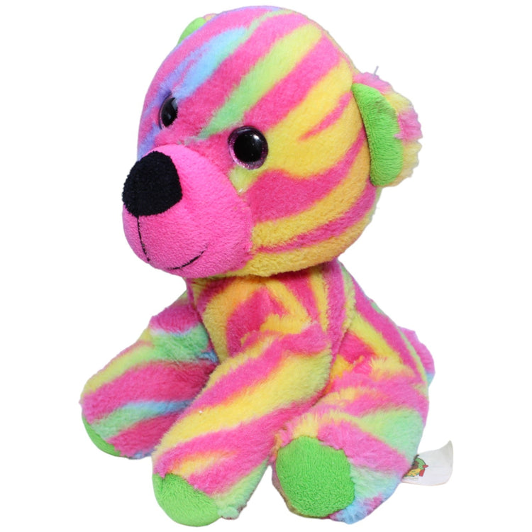 1235518 Jafri Toys Teddybär bunt, sitzend Kuscheltier Kumpel Leo Bär Gebraucht Teddy