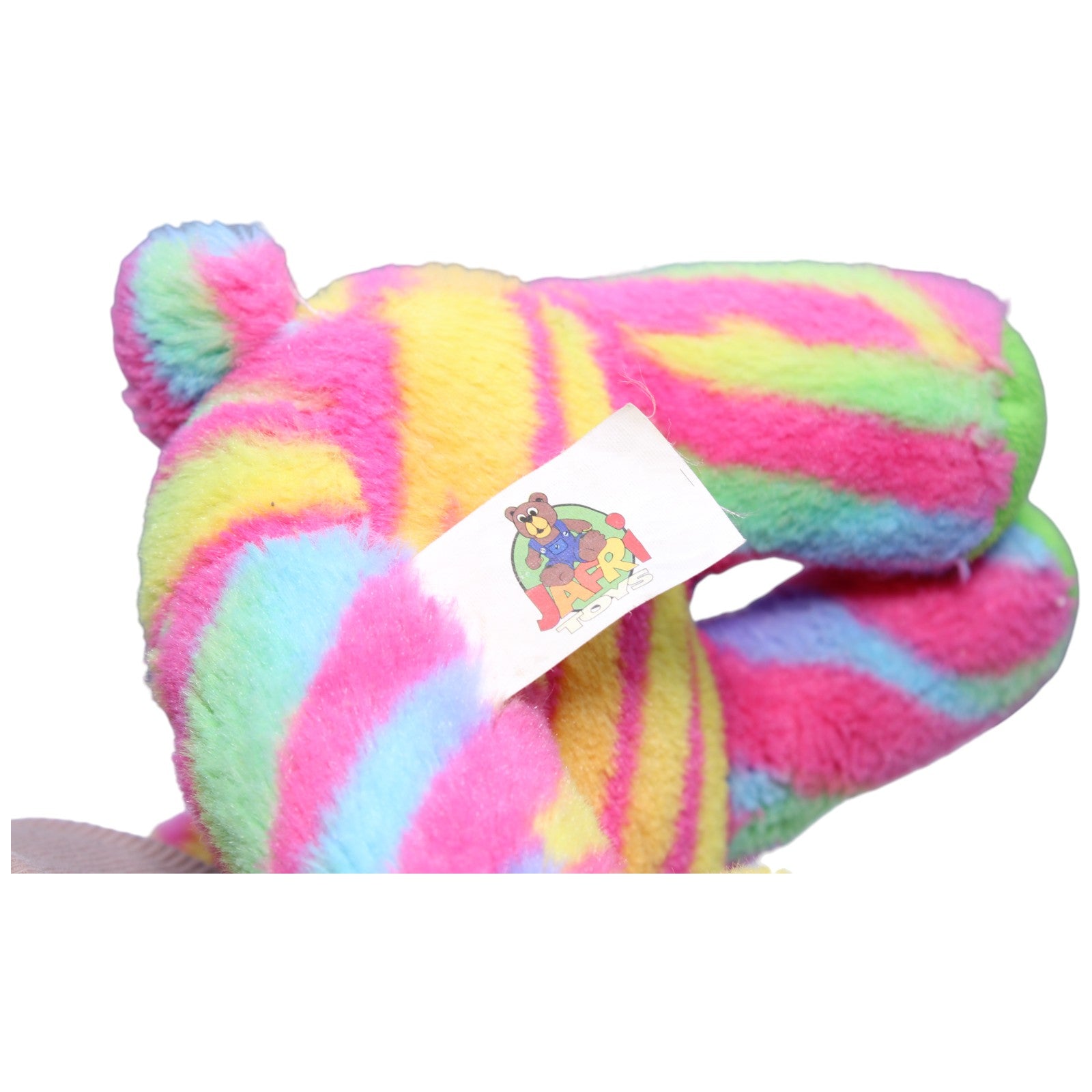 1235518 Jafri Toys Teddybär bunt, sitzend Kuscheltier Kumpel Leo Bär Gebraucht Teddy