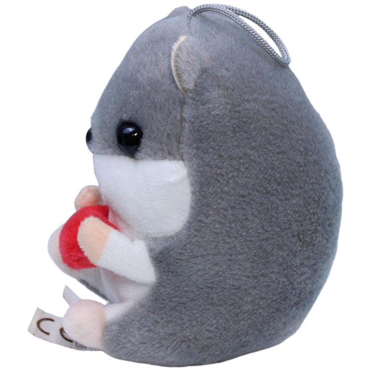 1235526 Morgenroth Hamster mit Herz, grau Kuscheltier Kumpel Leo Gebraucht