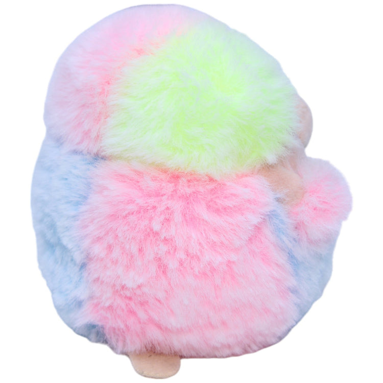 1235530 TY Beanie Ballz, Puddel Rainbow Kuscheltier Kumpel Leo Gebraucht Glubschi