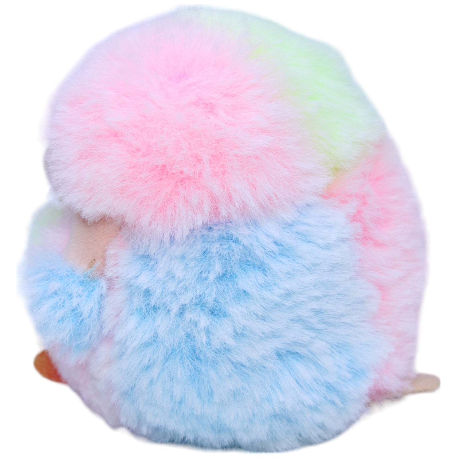 1235530 TY Beanie Ballz, Puddel Rainbow Kuscheltier Kumpel Leo Gebraucht Glubschi