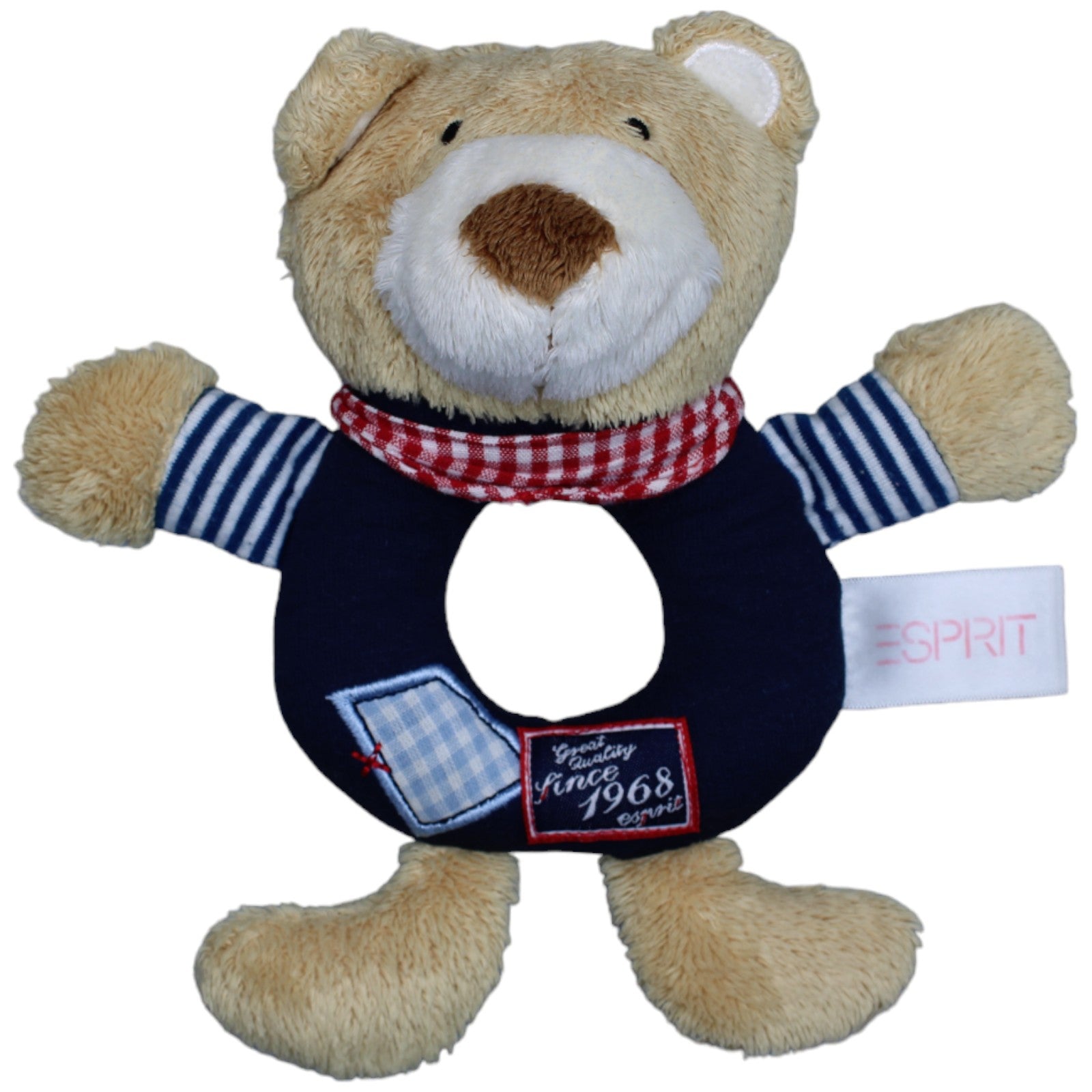 1235537 Esprit Greifling, Teddybär "since 1968" Greifling Kumpel Leo Gebraucht