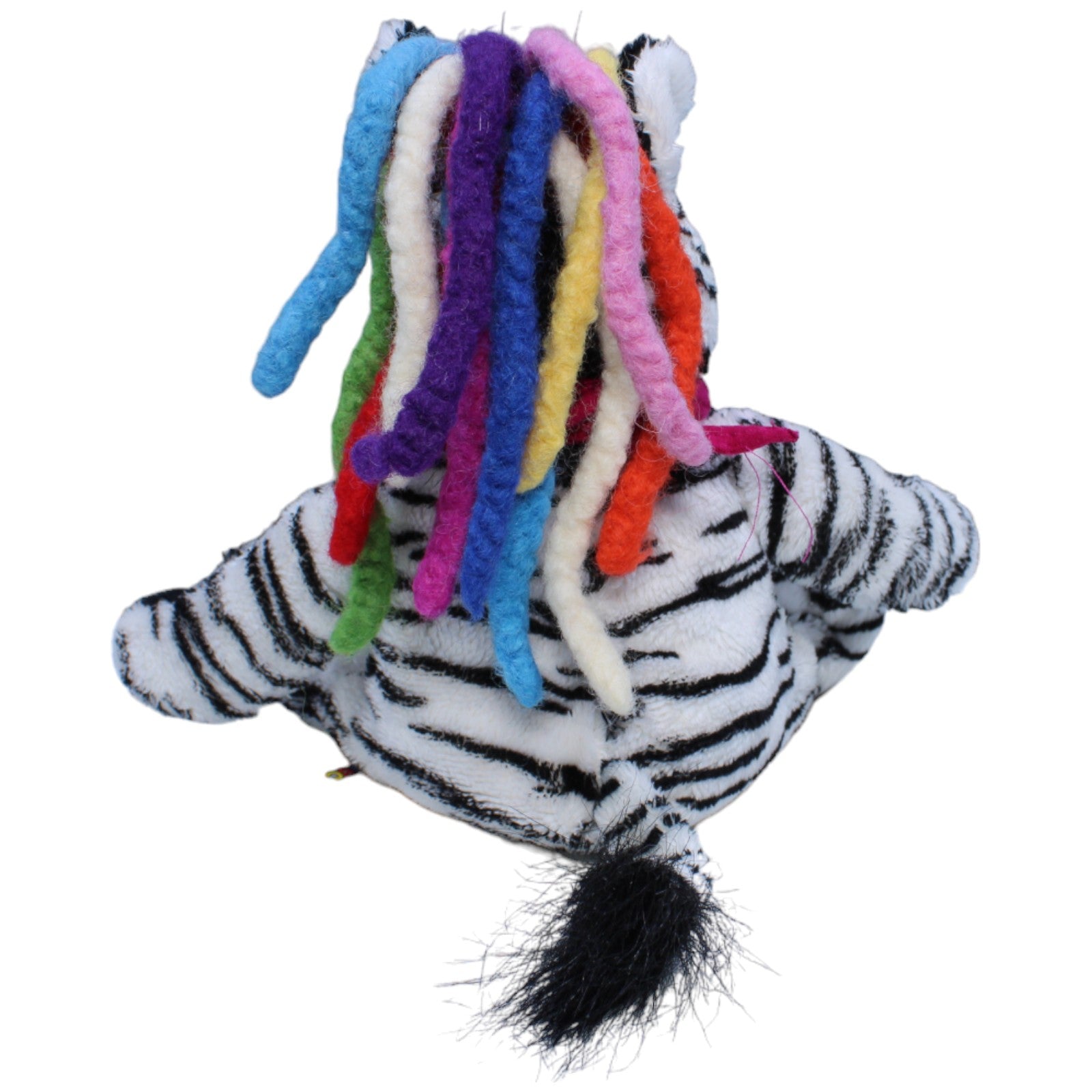 1235551 Heunec Rasta Zebra sitzend, Rodscha aus Kambodscha und Tom Palme Kuscheltier Kumpel Leo Gebraucht