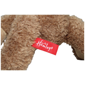 1235555 Hamleys Teddybär mit oranger Schleifer Kuscheltier Kumpel Leo Gebraucht