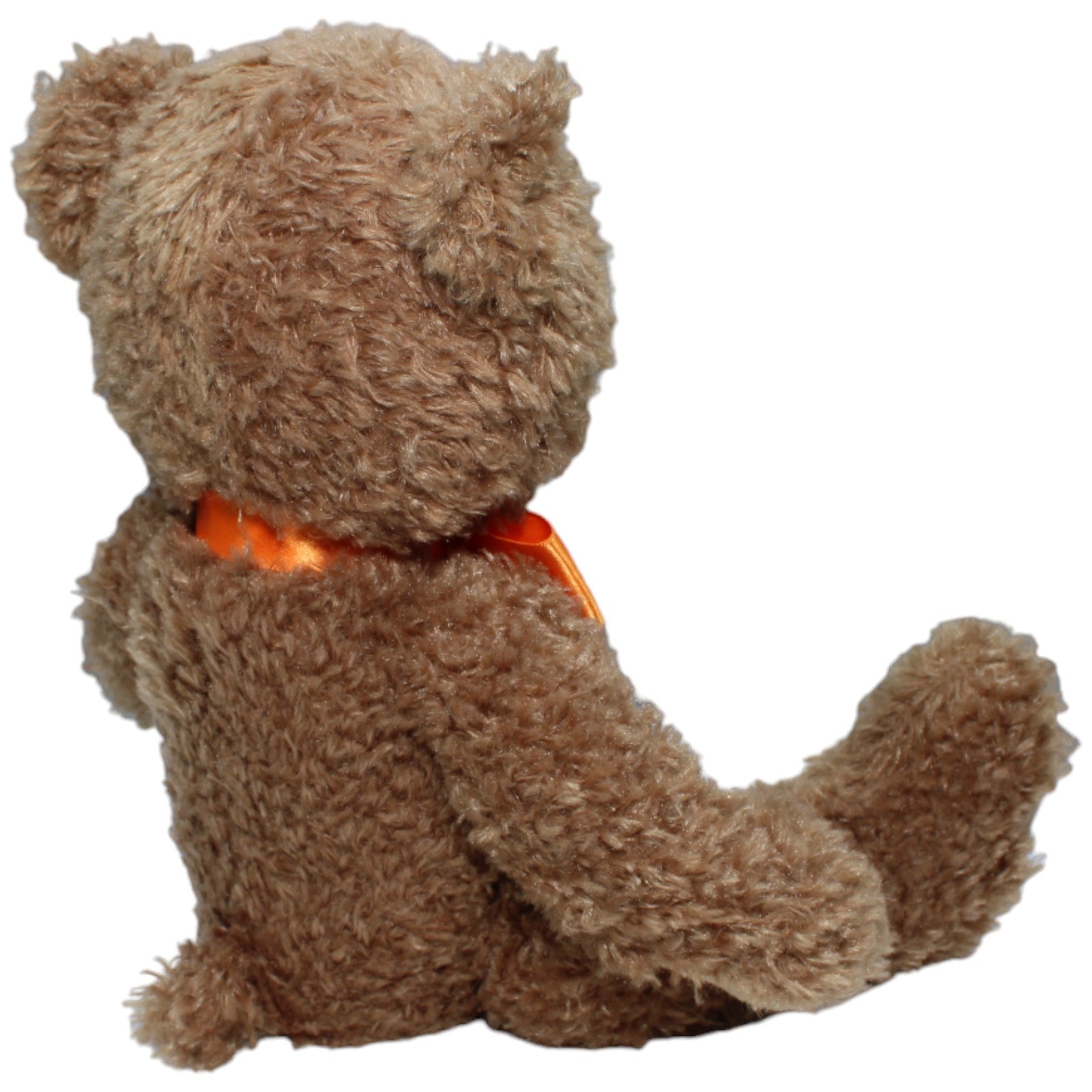 1235555 Hamleys Teddybär mit oranger Schleifer Kuscheltier Kumpel Leo Gebraucht