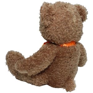 1235555 Hamleys Teddybär mit oranger Schleifer Kuscheltier Kumpel Leo Gebraucht