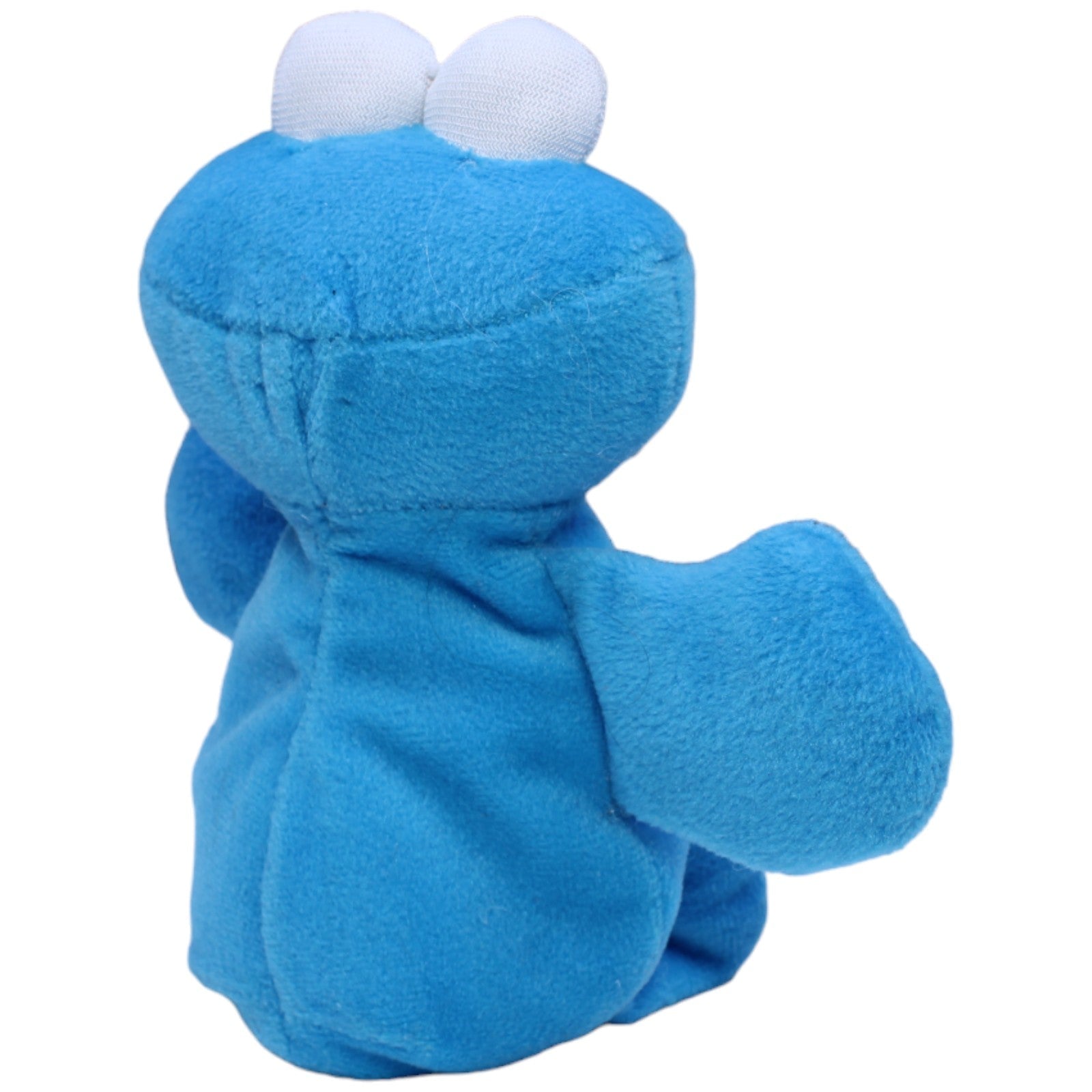 1235561 TYCO Vintage Krümelmonster aus der Sesamstraße Plüschfigur Kumpel Leo Cookie Monster Gebraucht Vintage