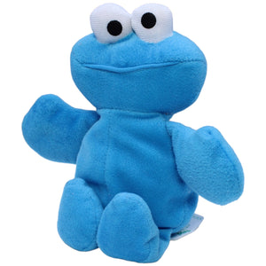 1235561 TYCO Vintage Krümelmonster aus der Sesamstraße Plüschfigur Kumpel Leo Cookie Monster Gebraucht Vintage