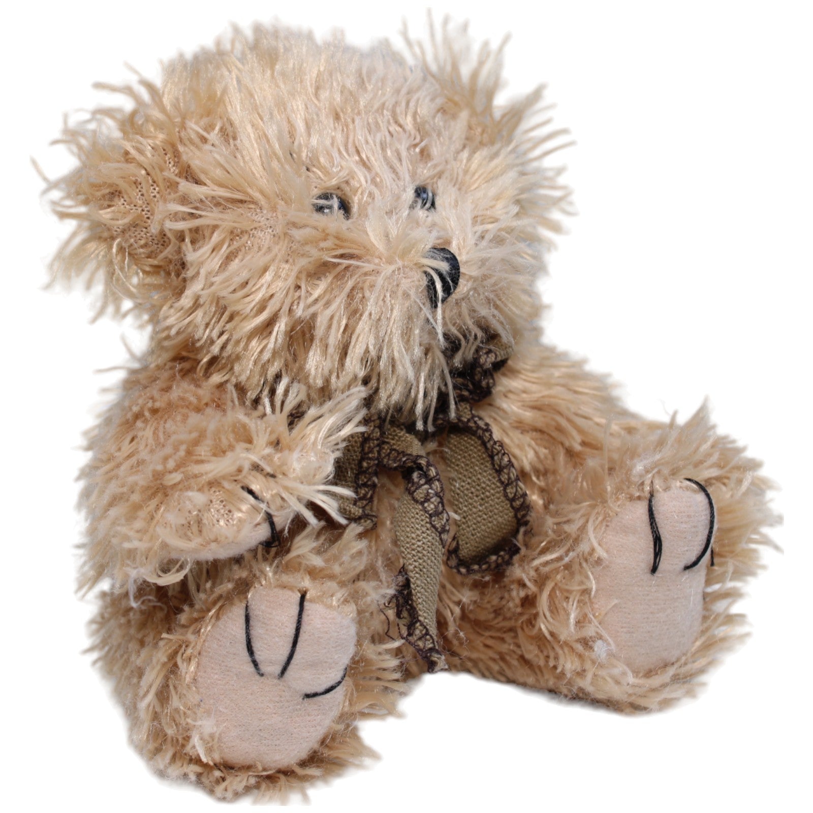 1235562 KANGaROO Zottel - Teddybär mit beweglichen Gliedern Kuscheltier Kumpel Leo Gebraucht