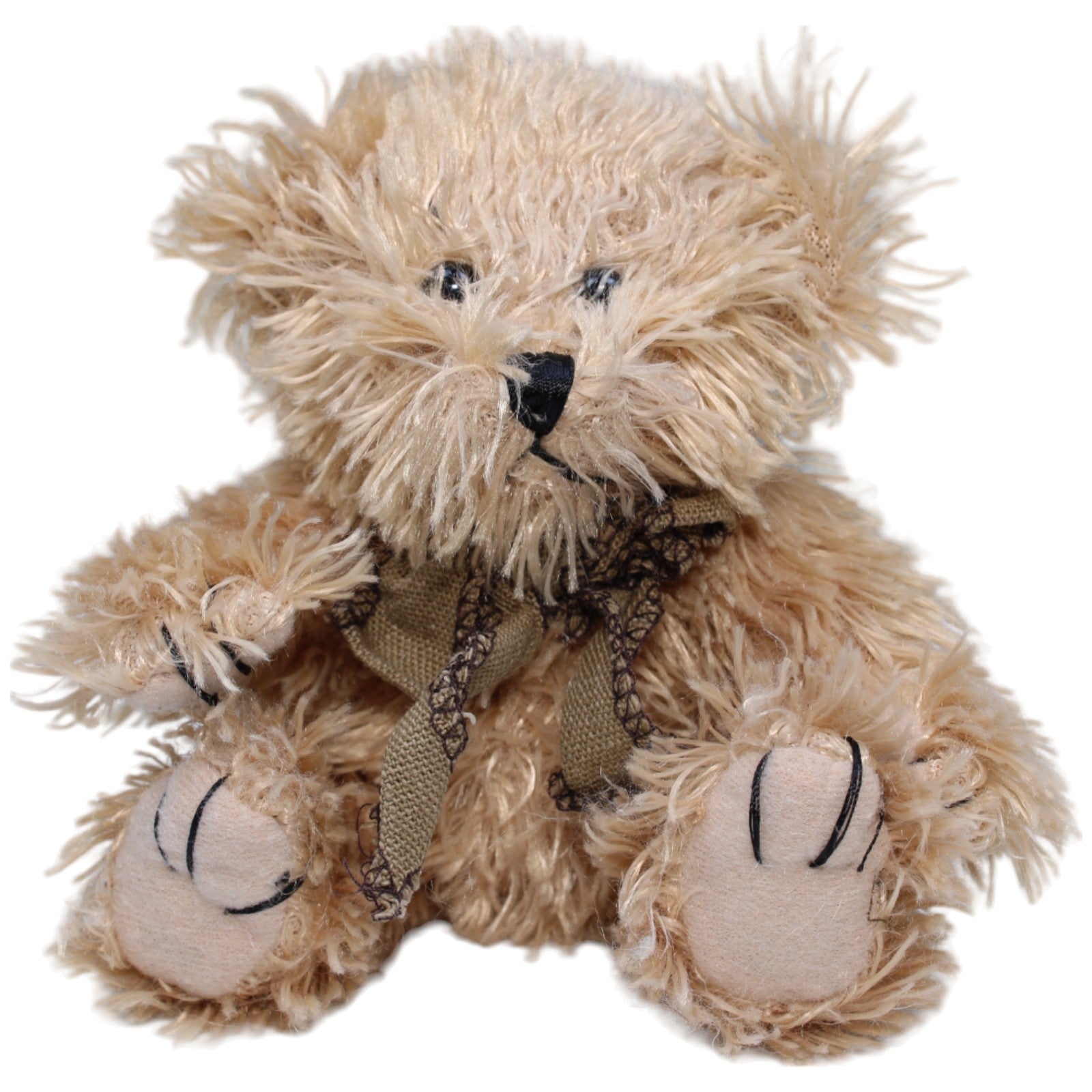 1235562 KANGaROO Zottel - Teddybär mit beweglichen Gliedern Kuscheltier Kumpel Leo Gebraucht