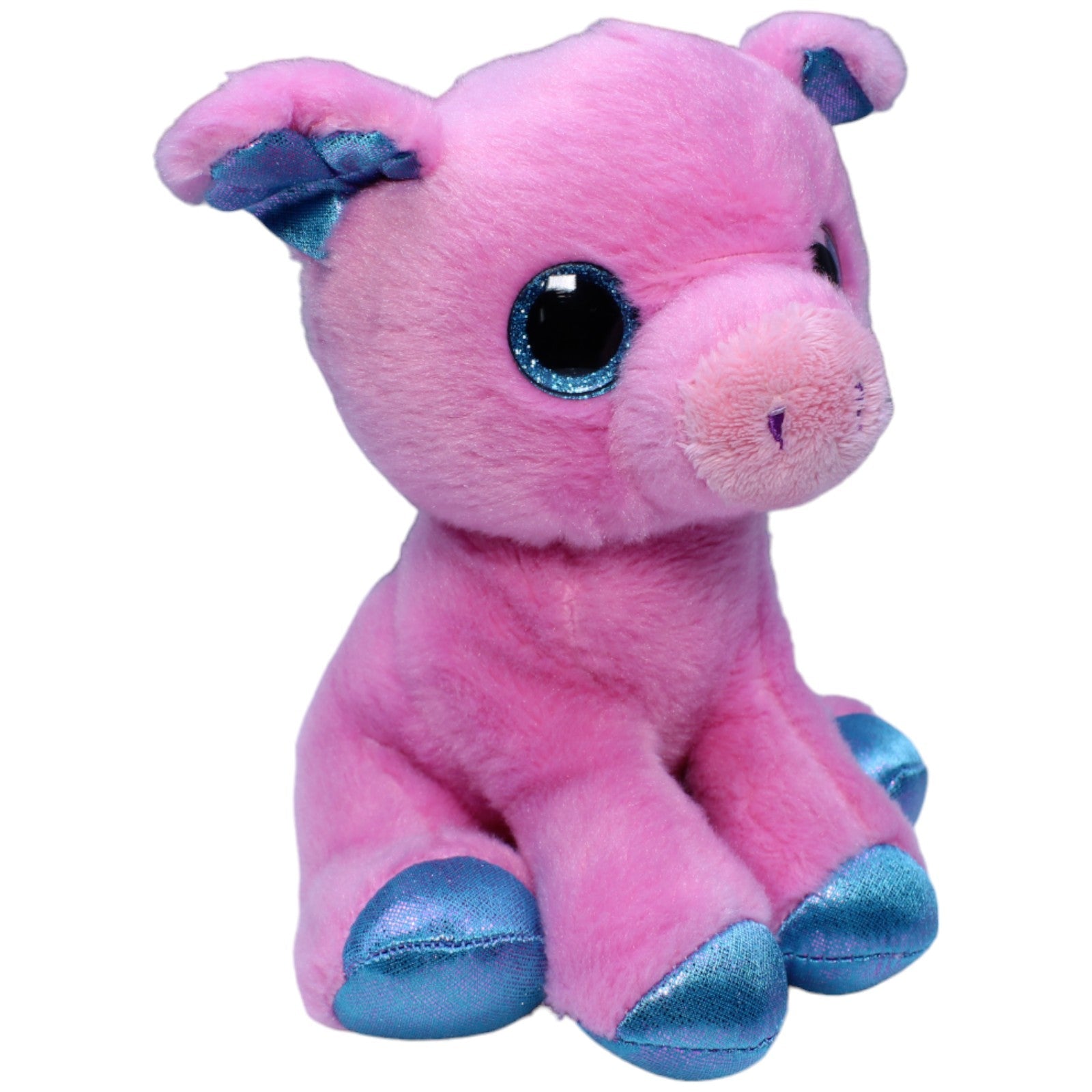 1235572 Toy Place Sparkle Tales by AURORA, Schwein Kuscheltier Kumpel Leo Gebraucht Glubschi