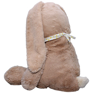 1235577 TCM XL Hase mit gelb gepunktetem Halstuch Kuscheltier Kumpel Leo Gebraucht Kaninchen Osterhase