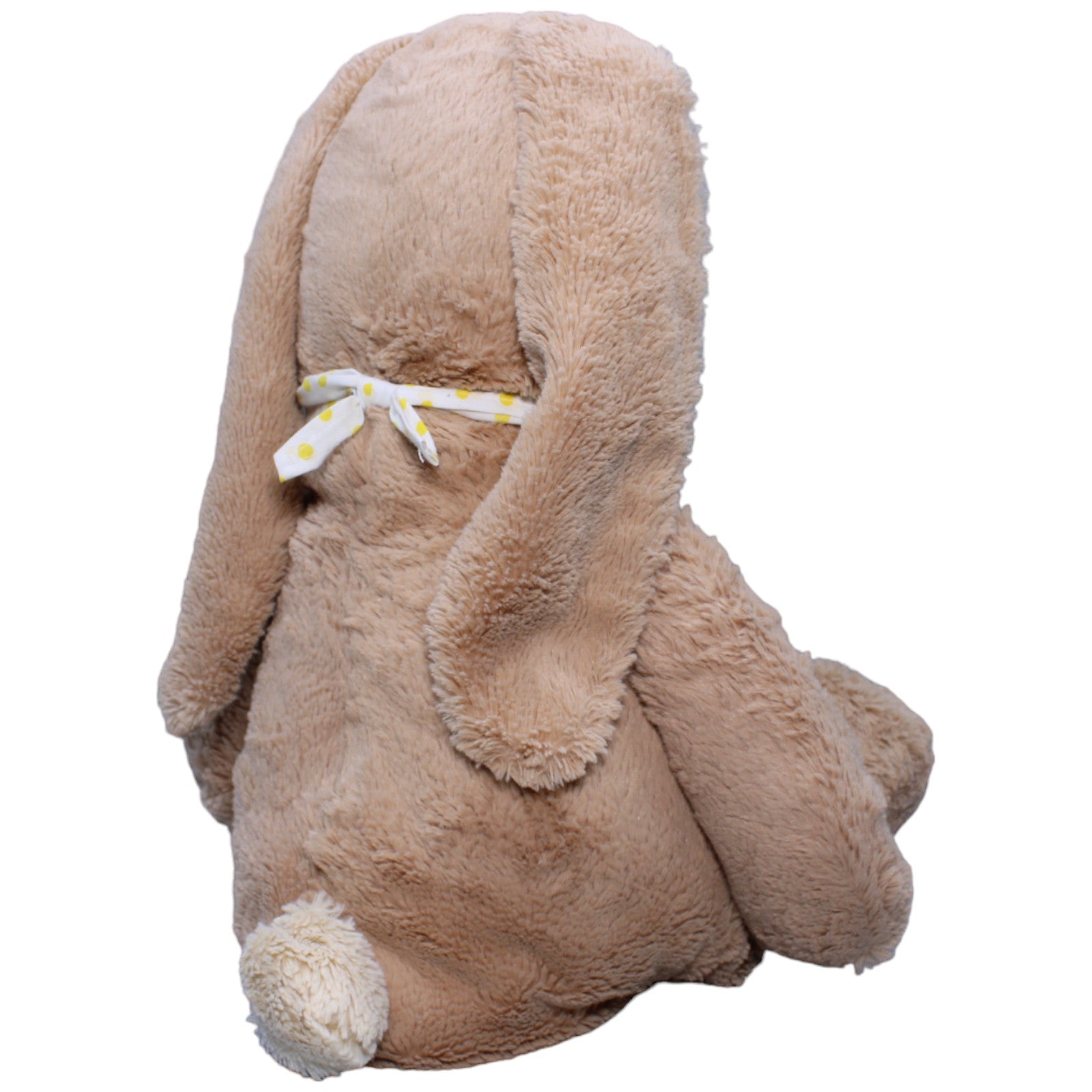 1235577 TCM XL Hase mit gelb gepunktetem Halstuch Kuscheltier Kumpel Leo Gebraucht Kaninchen Osterhase