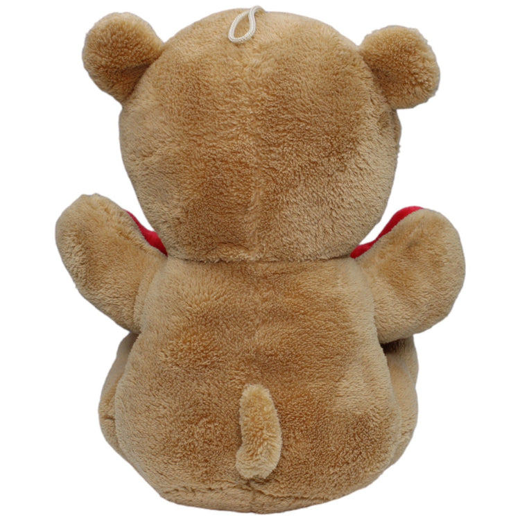 1235582 Flos Toys Teddybär mit drei Herzen "I Love You" Kuscheltier Kumpel Leo Gebraucht