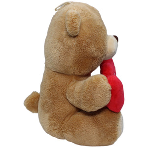 1235582 Flos Toys Teddybär mit drei Herzen "I Love You" Kuscheltier Kumpel Leo Gebraucht