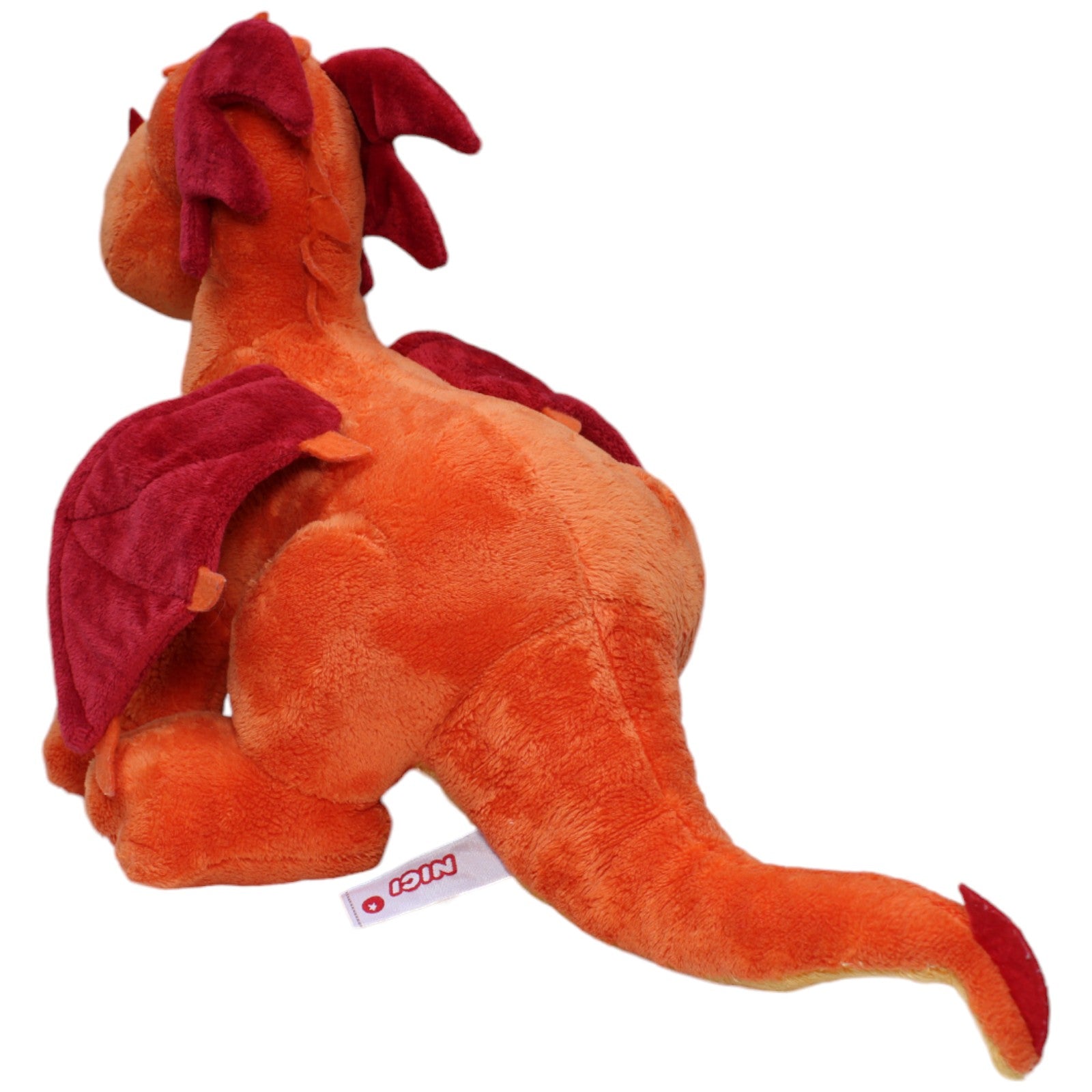 1235589 NICI XL Drache Arock orange, sitzend Kuscheltier Kumpel Leo Gebraucht