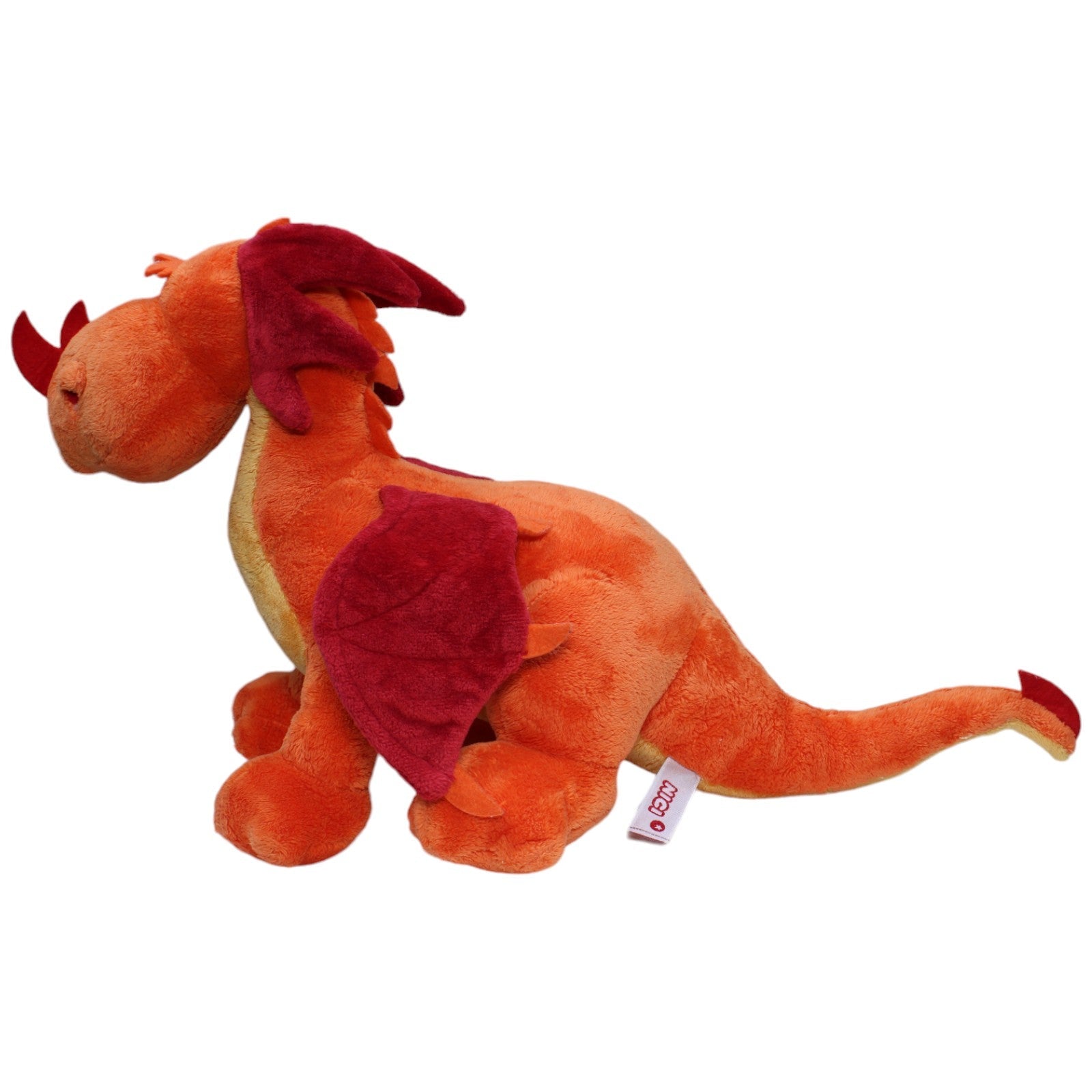 1235589 NICI XL Drache Arock orange, sitzend Kuscheltier Kumpel Leo Gebraucht