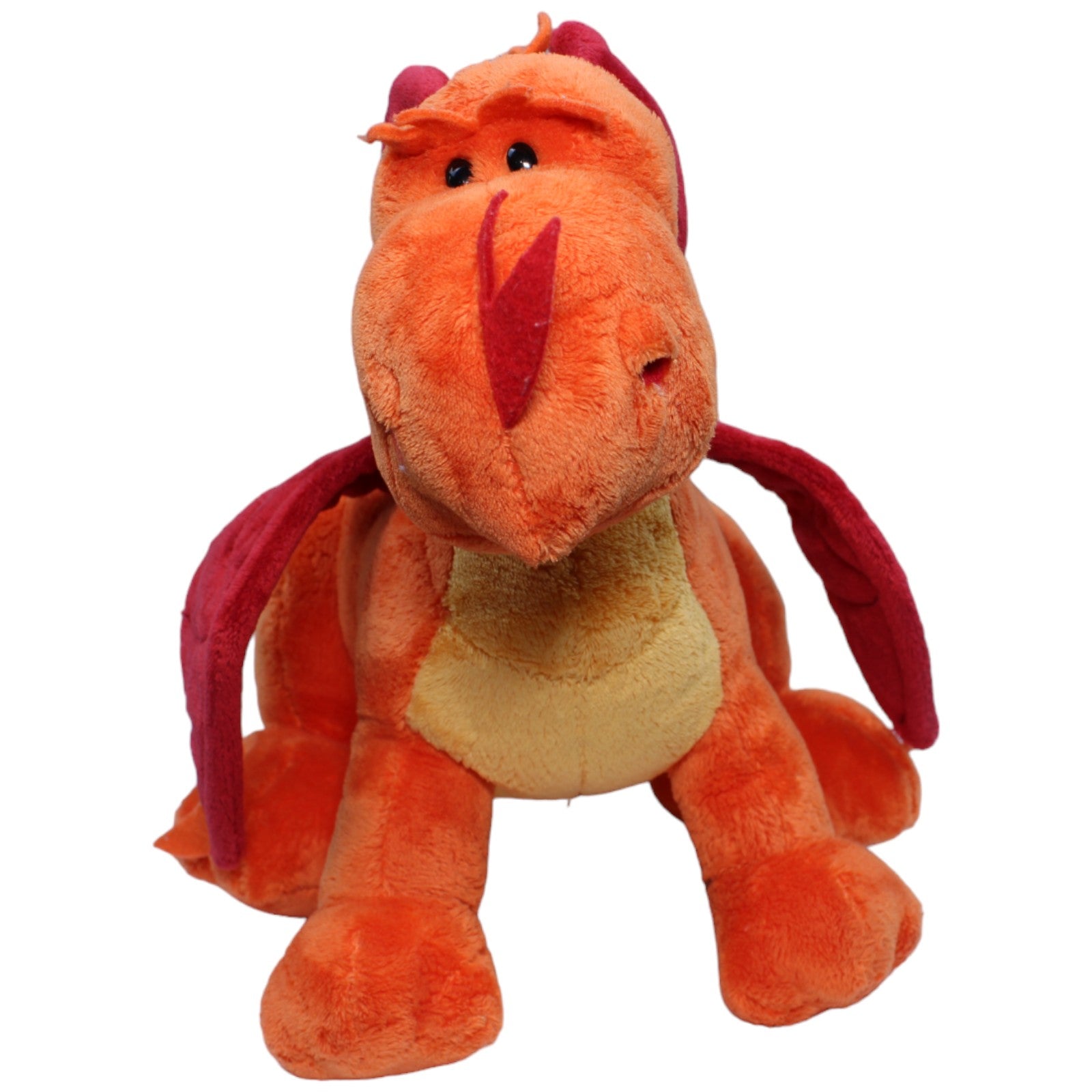 1235589 NICI XL Drache Arock orange, sitzend Kuscheltier Kumpel Leo Gebraucht