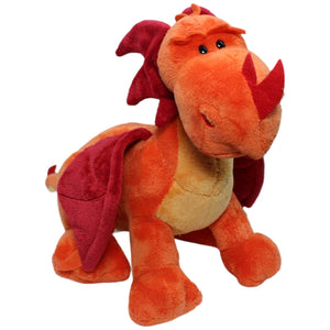 1235589 NICI XL Drache Arock orange, sitzend Kuscheltier Kumpel Leo Gebraucht