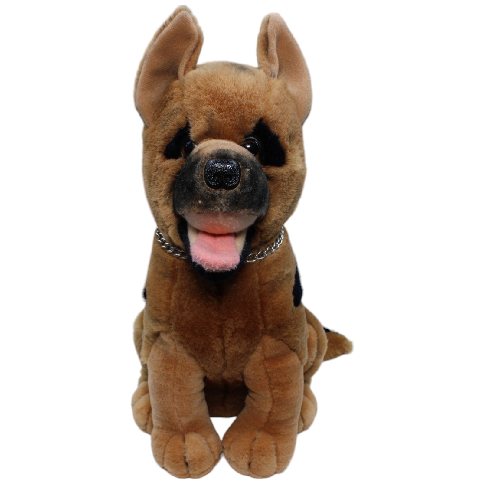 1235590 Plüco Vintage Schäferhund groß, Kommissar Rex Kuscheltier Kumpel Leo Gebraucht Sat 1