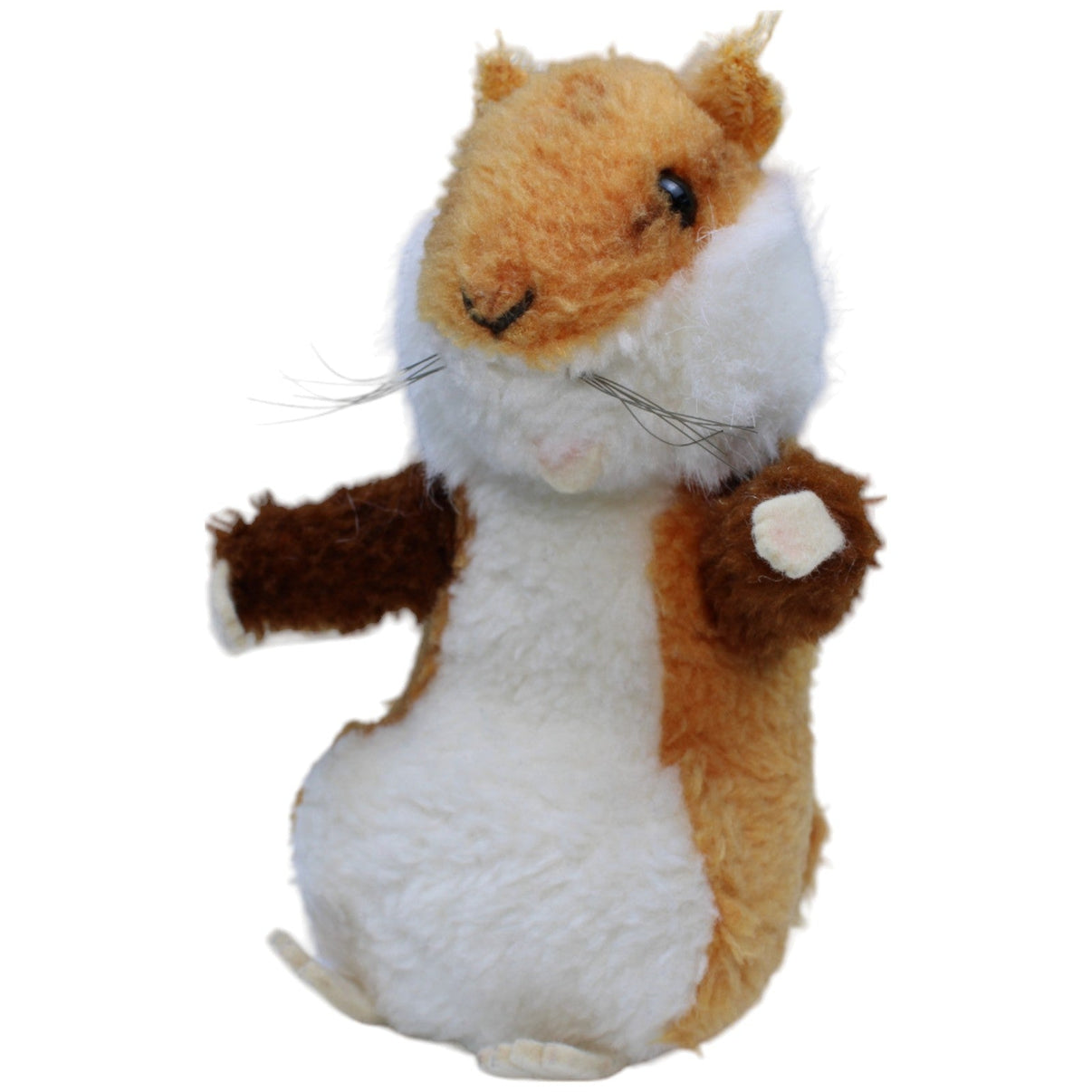 1235594 Steiff Hamster (ohne Fähnchen & Knopf) Kuscheltier Kumpel Leo Gebraucht