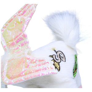 1235595 Unbekannt Pegasus Einhorn, weiß Kuscheltier Kumpel Leo Fantasy Gebraucht